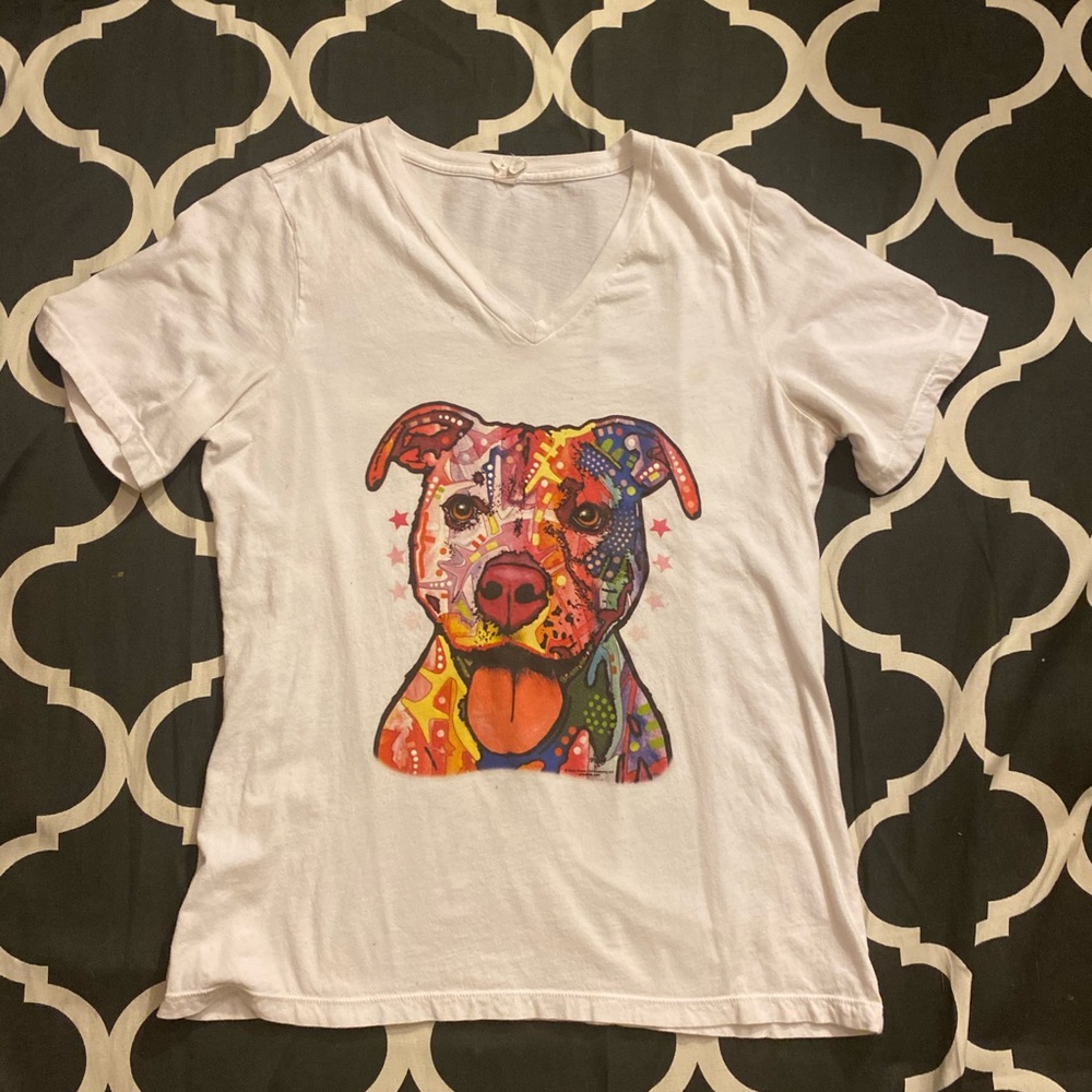 3/$21 Shirt with pit bull